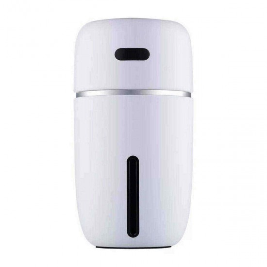 200ML LED Air Humidifier Ultrasonic Cool Mist Purifier USB Rechargeable Home Car Office