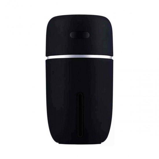 200ML LED Air Humidifier Ultrasonic Cool Mist Purifier USB Rechargeable Home Car Office