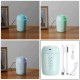 200ml 3 In1 Mini USB Humidifier Fan Air Humidifier with Nightlight LED Face Mist Humidifier Air Humidifier