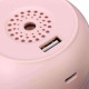 200ml 3 In1 Mini USB Humidifier Fan Air Humidifier with Nightlight LED Face Mist Humidifier Air Humidifier