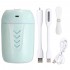 200ml 3 In1 Mini USB Humidifier Fan Air Humidifier with Nightlight LED Face Mist Humidifier Air Humidifier