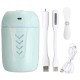 200ml 3 In1 Mini USB Humidifier Fan Air Humidifier with Nightlight LED Face Mist Humidifier Air Humidifier