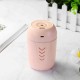 200ml 3 In1 Mini USB Humidifier Fan Air Humidifier with Nightlight LED Face Mist Humidifier Air Humidifier