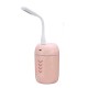 200ml 3 In1 Mini USB Humidifier Fan Air Humidifier with Nightlight LED Face Mist Humidifier Air Humidifier