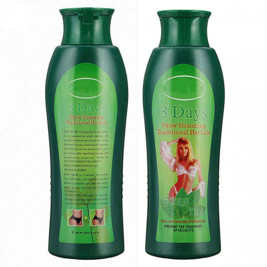 200ml Slimming Hip Lift Body Massage Cream Green Tea Hot Long Hip Up Cream Burning Fat & Promoting Lymphatic Circulation