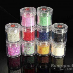 20ML Metallic Caviar Beads Nail Art Tips Decoration