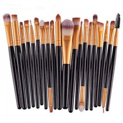 20Pcs Multifunctional Face Makeup Brushes Eye Makeup Lip Makeup Brushes Cosmetic Tool