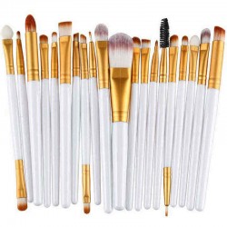 20Pcs Multifunctional Face Makeup Brushes Eye Makeup Lip Makeup Brushes Cosmetic Tool