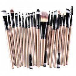 20Pcs Professional Makeup Brush Cosmetic Synthetic Hair Brushes Kit Set