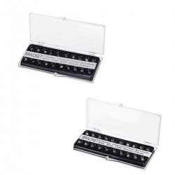 20Pcs/Set ROTH / MBT 022 Slot 3-4-5 Hooks Mini Orthodontic Dental Metal Brackets Brace Tools
