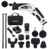 2100mAh 2 Lithium Battery Handheld Deep Muscle Massager Electric Massager Personal Percussion Massage G un