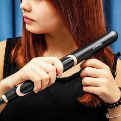 220V 30W Infrared Hair Straightener Curler LED Digital Display Tourmaline Ceramic Coating