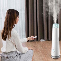 220V 4.5L Bear Ultrasonic Remote Control Air Humidifier Aroma Diffuser Purifier Home