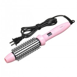 220V 45W Hair Dryer Straightener Curler Brush Negative Ionic Comb Heat Hair Styler Styling