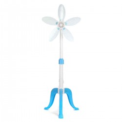 220V 8W Portable Adjustable Telescopic Tripod Pedestal Fan Stand Floor Five-page Rotary