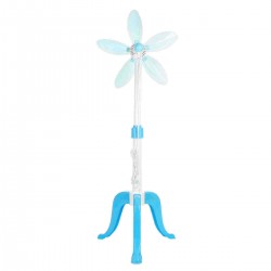 220V 8W Portable Adjustable Telescopic Tripod Pedestal Fan Stand Floor Five-page Rotary