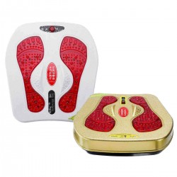 220V Electric Foot Massager Vibration Infrared Rolling Heating Magnetic Therapy Spa