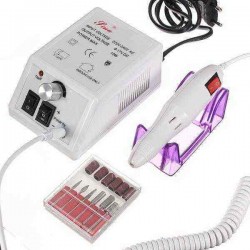 220V Pro Electric Drill Nail Art Machine Manicure Pedicure Kit Set