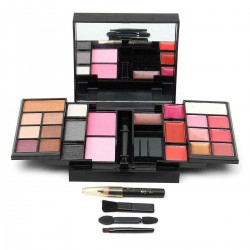 23 Colors Matte Shimme Eyeshadow Palette Lipstick Blusher Concealer Set Makeup Pen Comestic Kit