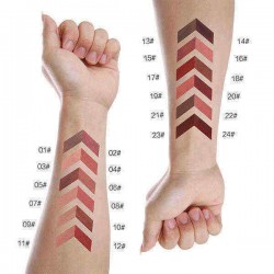 24 Colors Lip Gloss Matte Velvet Color Lips Makeup Long Lasting Waterproof