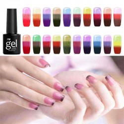24 Colors Temperature Colors Change Soak-off UV Nail Gel Polish DIY Nail Art