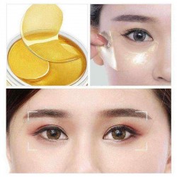 24K Gold Firming Eye Mask Moisturizing Eye Skin 30 Pair Remove Eye Fine Line Eye Mask