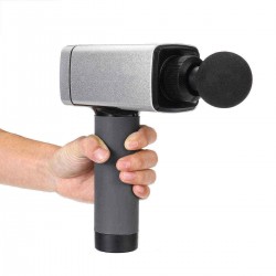 24V 3 Gears Electric Percussion Therapy Massager Muscle Vibrating Relaxing Machine 4 Head