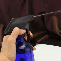 250/500ML Blue Glass Spray Bottles Sprayer Trigger For Aromatherapy Dispenser
