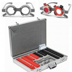 266pcs Optical Trial Case Lenses Sphere Cylinder Lenses Prism Frame Kit