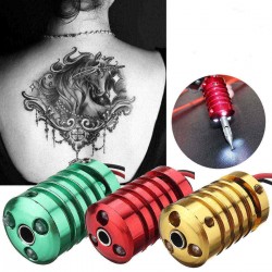 28mm LED Bulb Aluminum Tattoo Pen Cartridge Grip Handle Ant-slip for Tattoo Machine Parts
