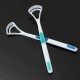 2Pcs Oral Dental Care Tongue Cleaner Brush Scraper Bad Breath