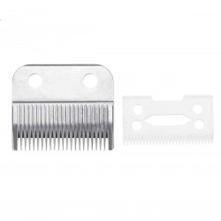 2pcs Ceramic Cutter + Metal Bottom Cutter Electric Shear Replacement For Wahl Electric Shear