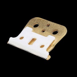 2pcs Ceramic Cutter + Metal Bottom Cutter For Andis Electric Shear