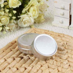 2pcs Empty Cosmetic Pot Jar Tin Aluminium Container Storage 10ml+20ml