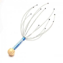 2pcs Head Neck Scalp Equipment Stress Relax Massager