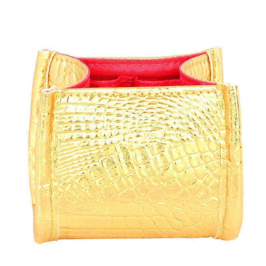 3 Colors Crocodile Skin Brush Storage Cosmetic Bag Case Pen Holder Solid Organizer 3 Colors Crocodile Skin Brush Storage Cosmetic Bag Case Pen Holder Solid Organizer