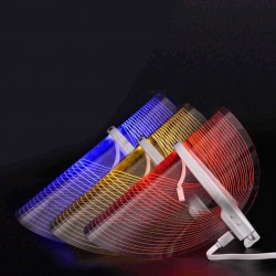 3 Colors LED Light Therapy Face Mask Anti Acne Anti Wrinkle Facial SPA Instrument Treatment Beauty Machine Face Skin Care Tools