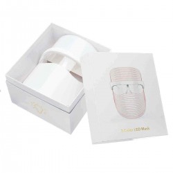 3 Colors LED Photon Facial Mask Device Skin Care Wrinkle Acne Remover Beauty Machine