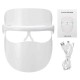 3 Colors LED Photon Facial Mask Device Skin Care Wrinkle Acne Remover Beauty Machine 3 Colors LED Photon Facial Mask Device Skin Care Wrinkle Acne Remover Beauty Machine