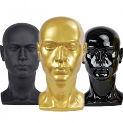 3 Colors Mannequin Manikin Head Model Wig Glasses Hat Display Wig Stand