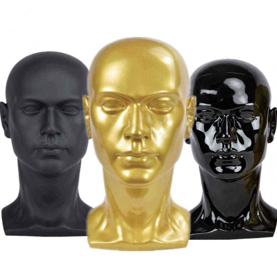3 Colors Mannequin Manikin Head Model Wig Glasses Hat Display Wig Stand 3 Colors Mannequin Manikin Head Model Wig Glasses Hat Display Wig Stand