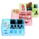 3 Colors Plastic Cosmetic Organizer Pull Out Storage Compartment Makeup Tool Nail Polish Case 3 Colors Plastic Cosmetic Organizer Pull Out Storage Compartment Makeup Tool Nail Polish Case