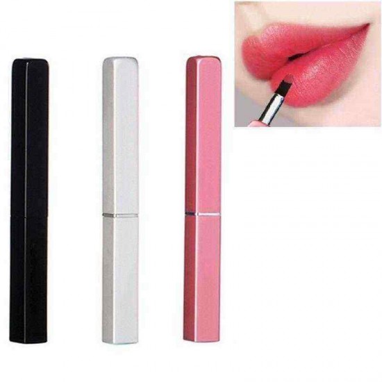 3 Colors Retractable Lipstick Gloss Brushes Travel Portable Lip Liner Pen Makeup Tool 3 Colors Retractable Lipstick Gloss Brushes Travel Portable Lip Liner Pen Makeup Tool