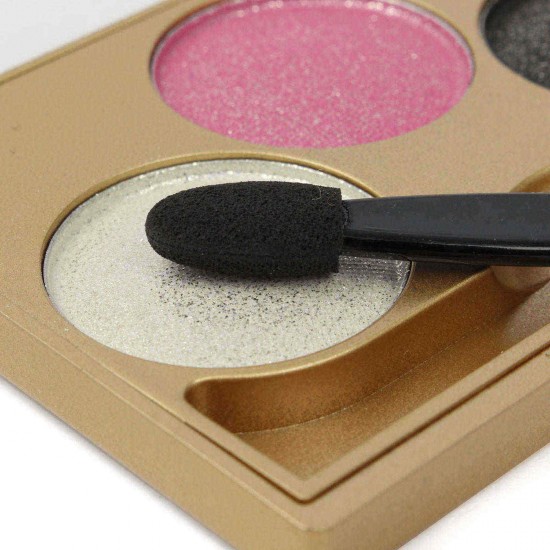 3 Colors Smokey Eye Shadow Palette Kit Glitter Shimmer Eyeshadow Gold Eyes Makeup Set 3 Colors Smokey Eye Shadow Palette Kit Glitter Shimmer Eyeshadow Gold Eyes Makeup Set