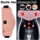 3 Files Wasit Belt Electric Lower Belly Waist Vibration Infrared Heat Massage Electric Massager