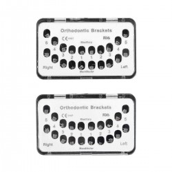 3 Hooks 0.22Inch Slot Orthodontic Mini Metal Bracket Orthodontic Straight Wire Hook