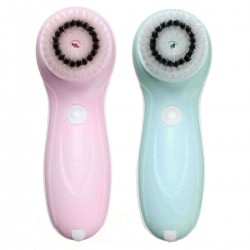 3 In1 USB Electric Cleaning Brush 360° Rotating Rechargeable Waterproof Face Cleaner Skin Care