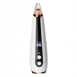 3 Speed 6 Suction Tips Electric Blackhead Facial Pore Cleaner Blackhead Acne Beauty Cleansing Instrument Blackhead Acne Remover