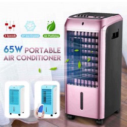 3 Speed Portable Air Conditioner Conditioning Cooling Fan 65W w/ Ice Crystal Box