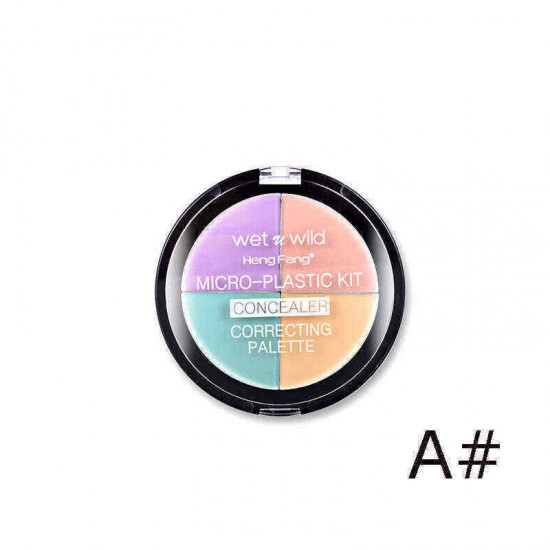 3 Style 4 Colors Natural Concealer Foundation Base Face Cream Make Up Bronzer Long Lasting